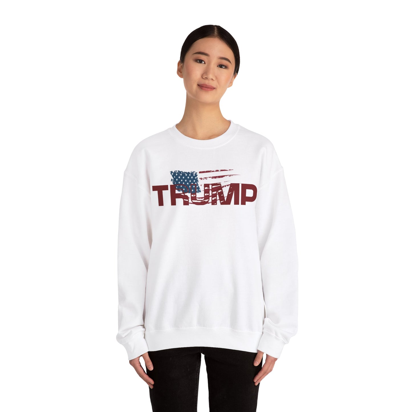 US Flag Trump Sweatshirt
