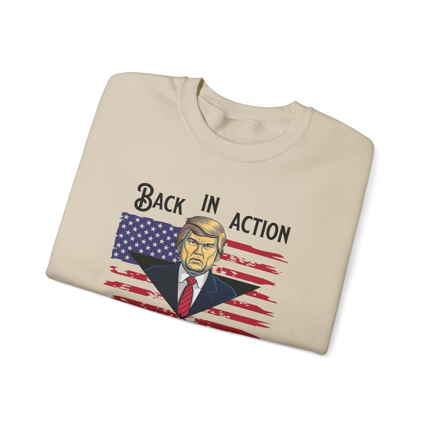 Back in Action: Time for Another Plotline of Surprises Sweatshirt