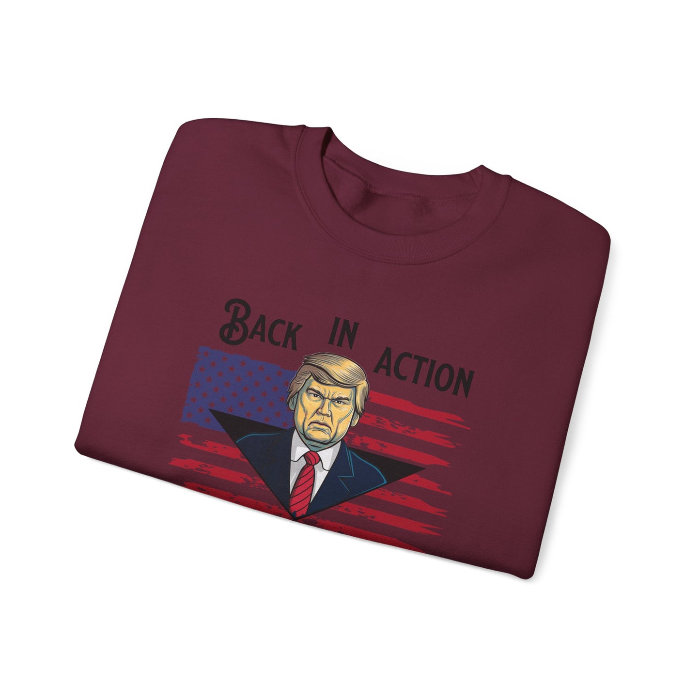 Back in Action: Time for Another Plotline of Surprises Sweatshirt