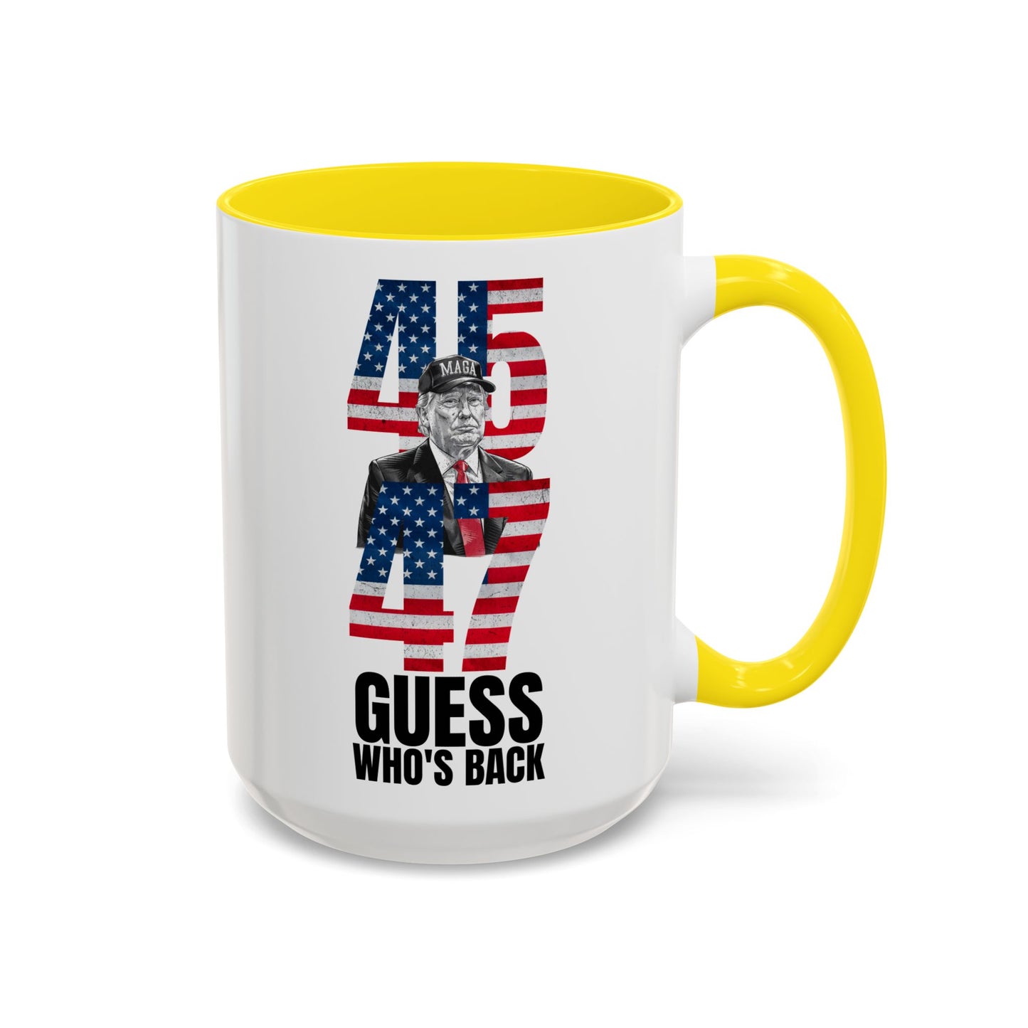 45 47 Guesss Who's Back Mug