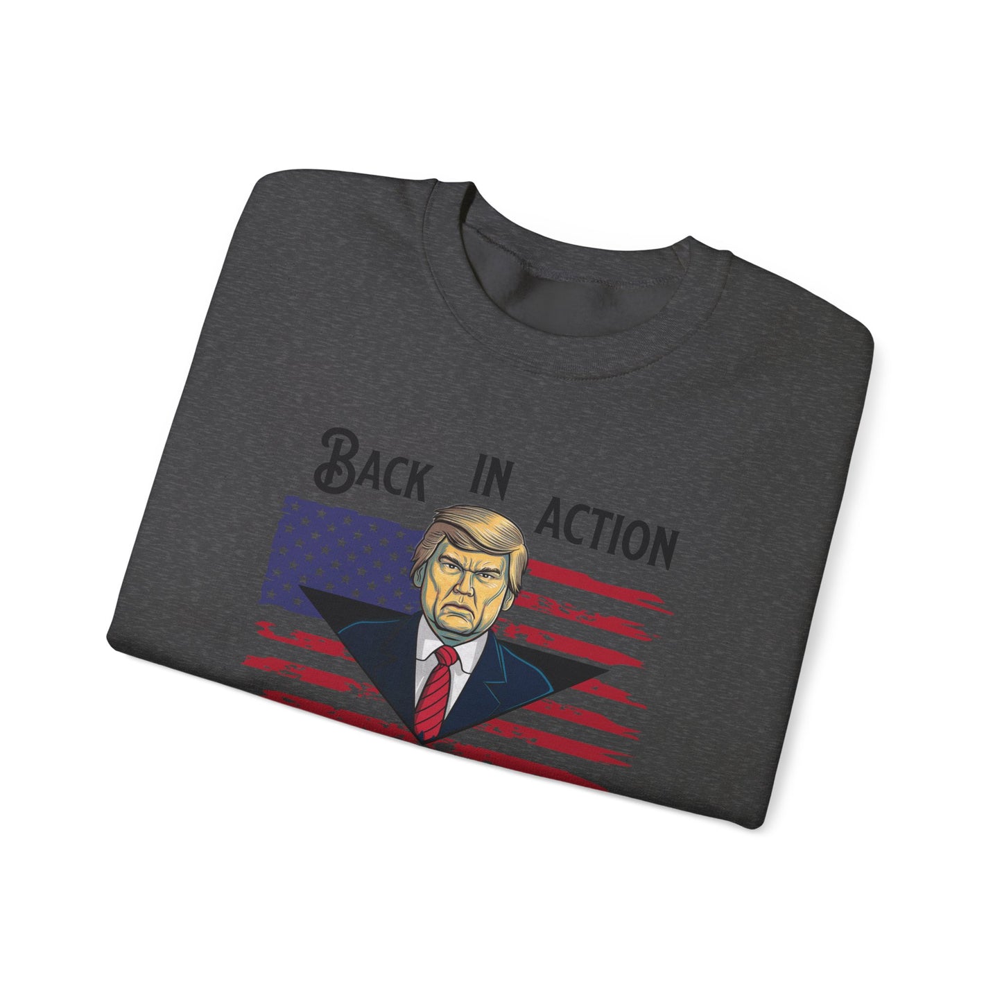 Back in Action: Time for Another Plotline of Surprises Sweatshirt