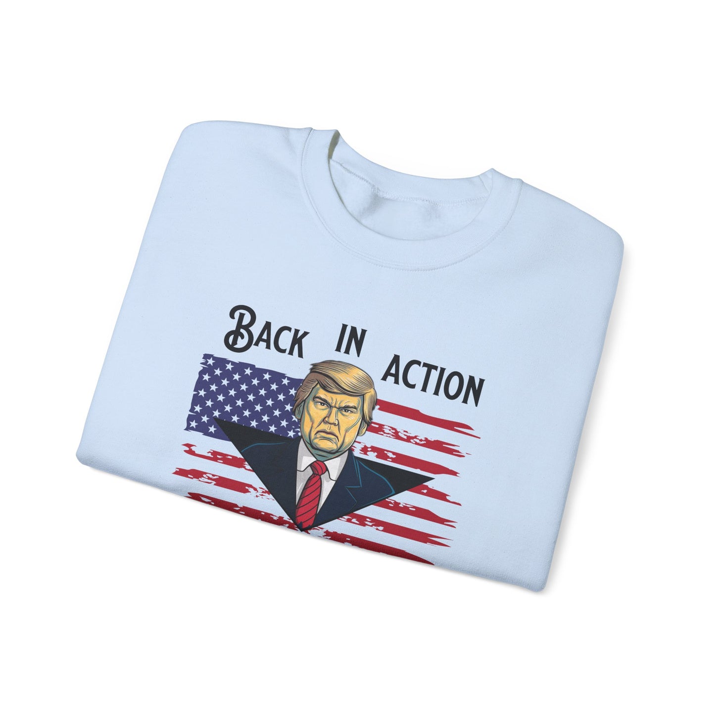 Back in Action: Time for Another Plotline of Surprises Sweatshirt