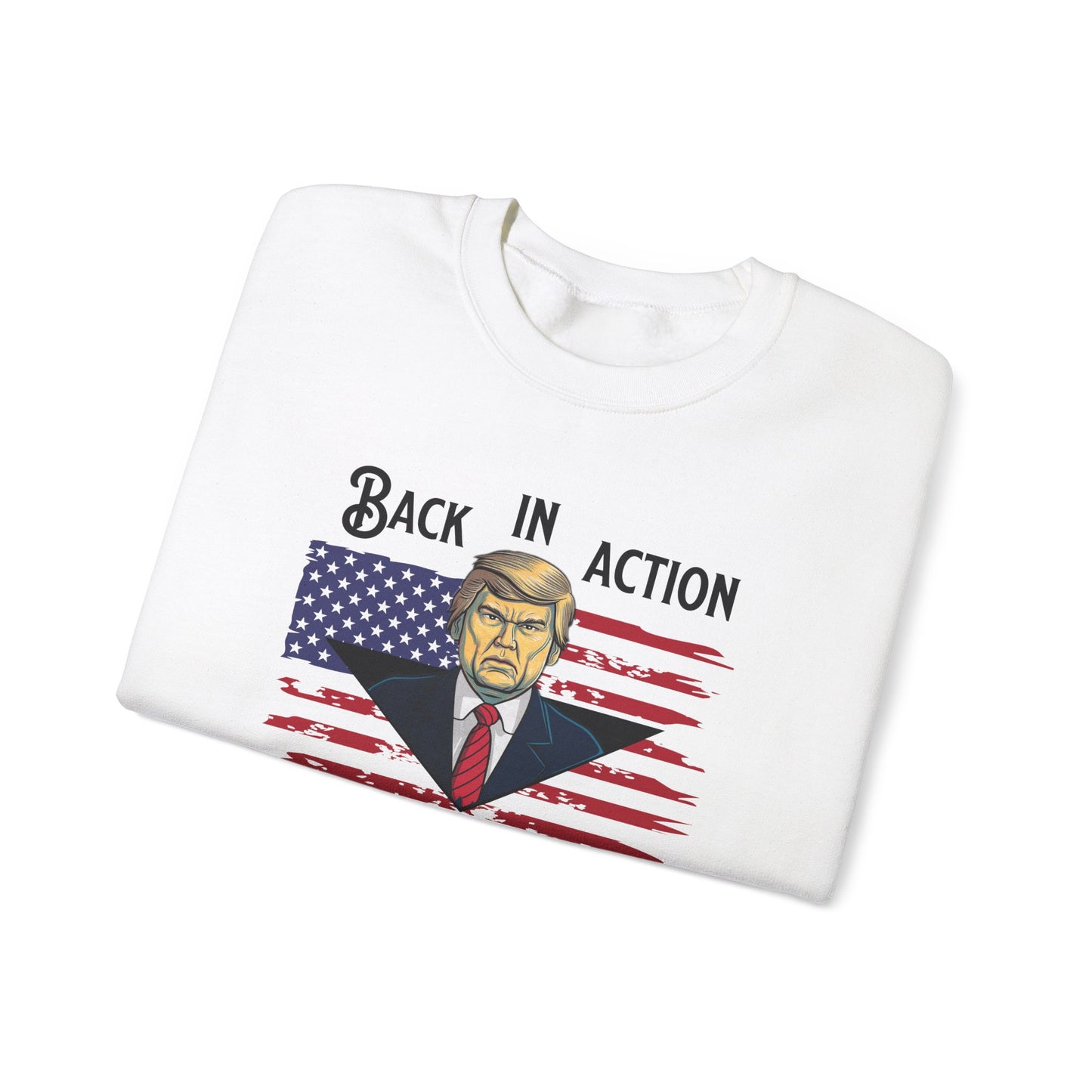 Back in Action: Time for Another Plotline of Surprises Sweatshirt