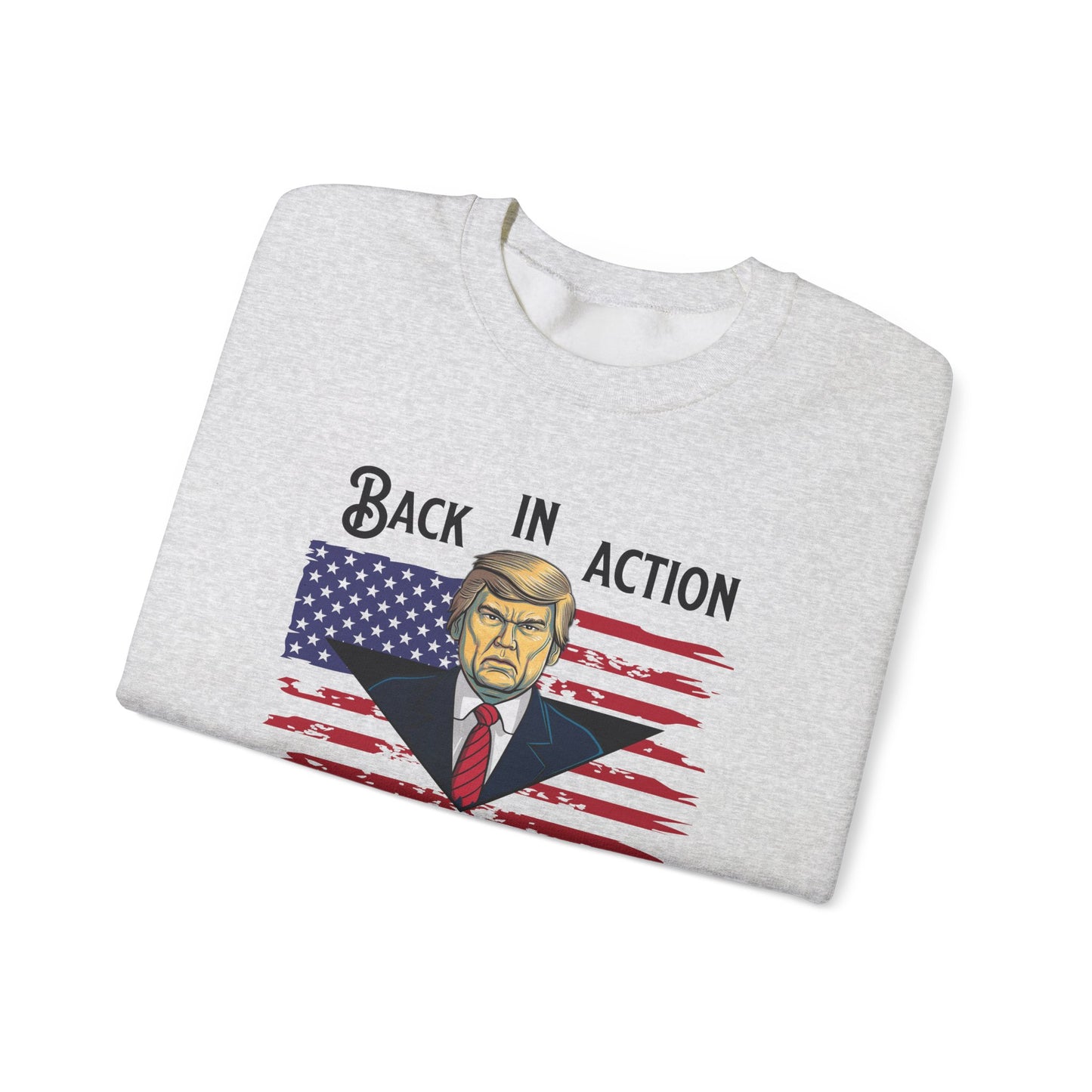 Back in Action: Time for Another Plotline of Surprises Sweatshirt