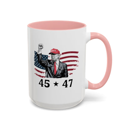 45 47 Trump Statement Mug