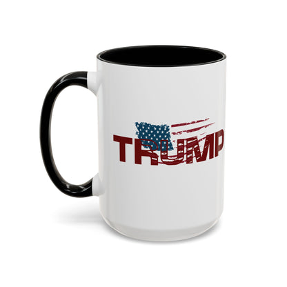 US Flag Trump Mug