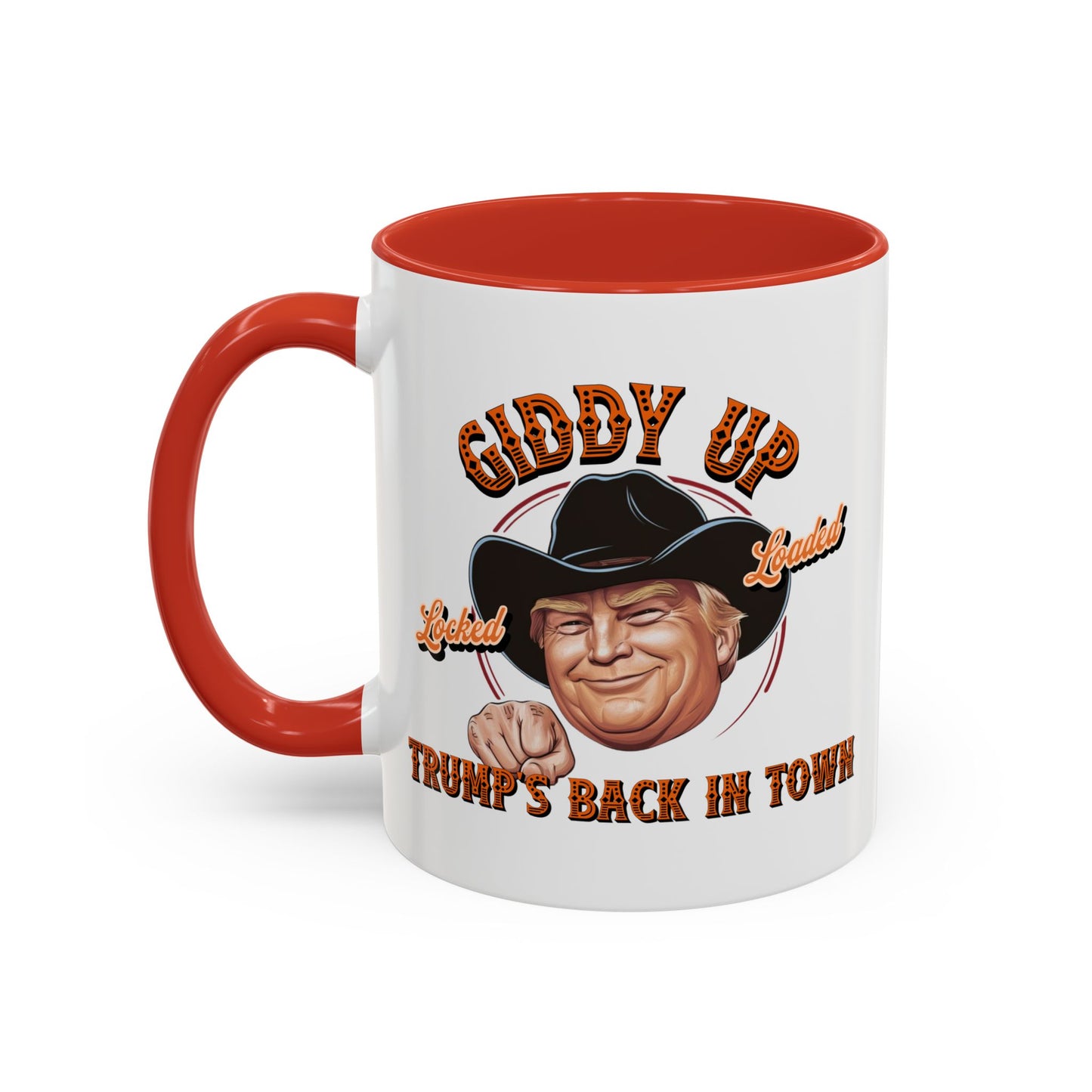 Giddy Up! Trump’s Back in Town Mug