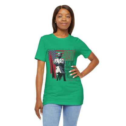 Martin Luther King Jr. - Equality, Justice, Freedom T-Shirt v2