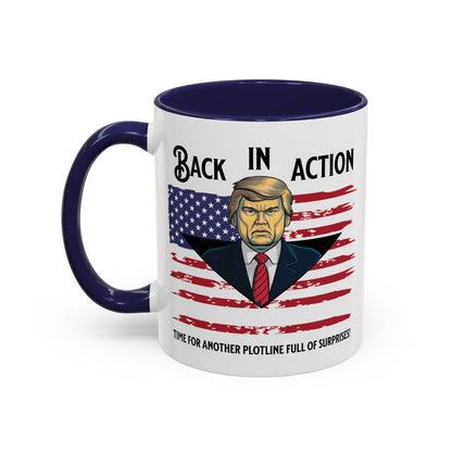 Back in Action Trump Mug