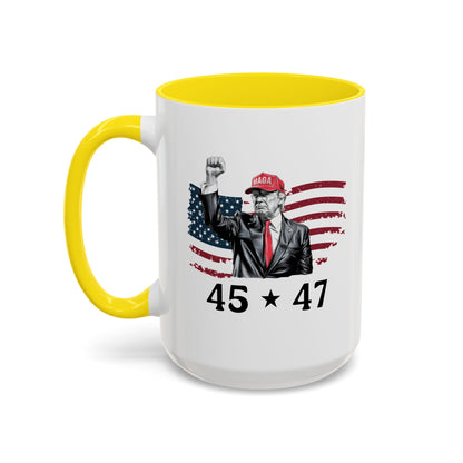 45 47 Trump Statement Mug