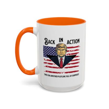 Back in Action Trump Mug