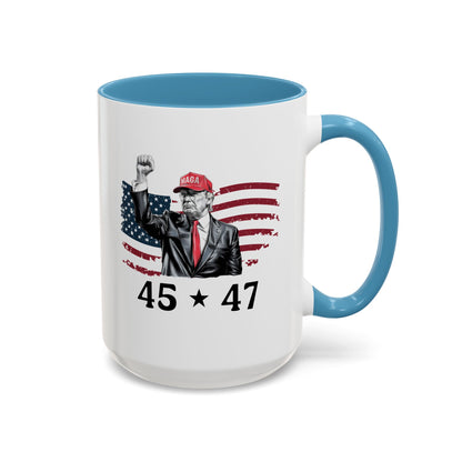 45 47 Trump Statement Mug