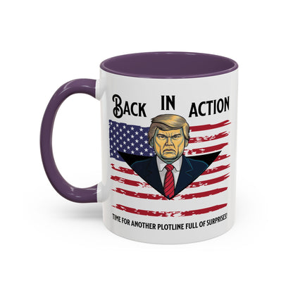 Back in Action Trump Mug