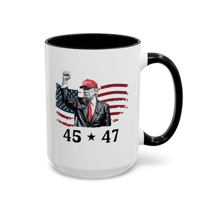 45 47 Trump Statement Mug