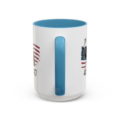 45 47 Trump Statement Mug