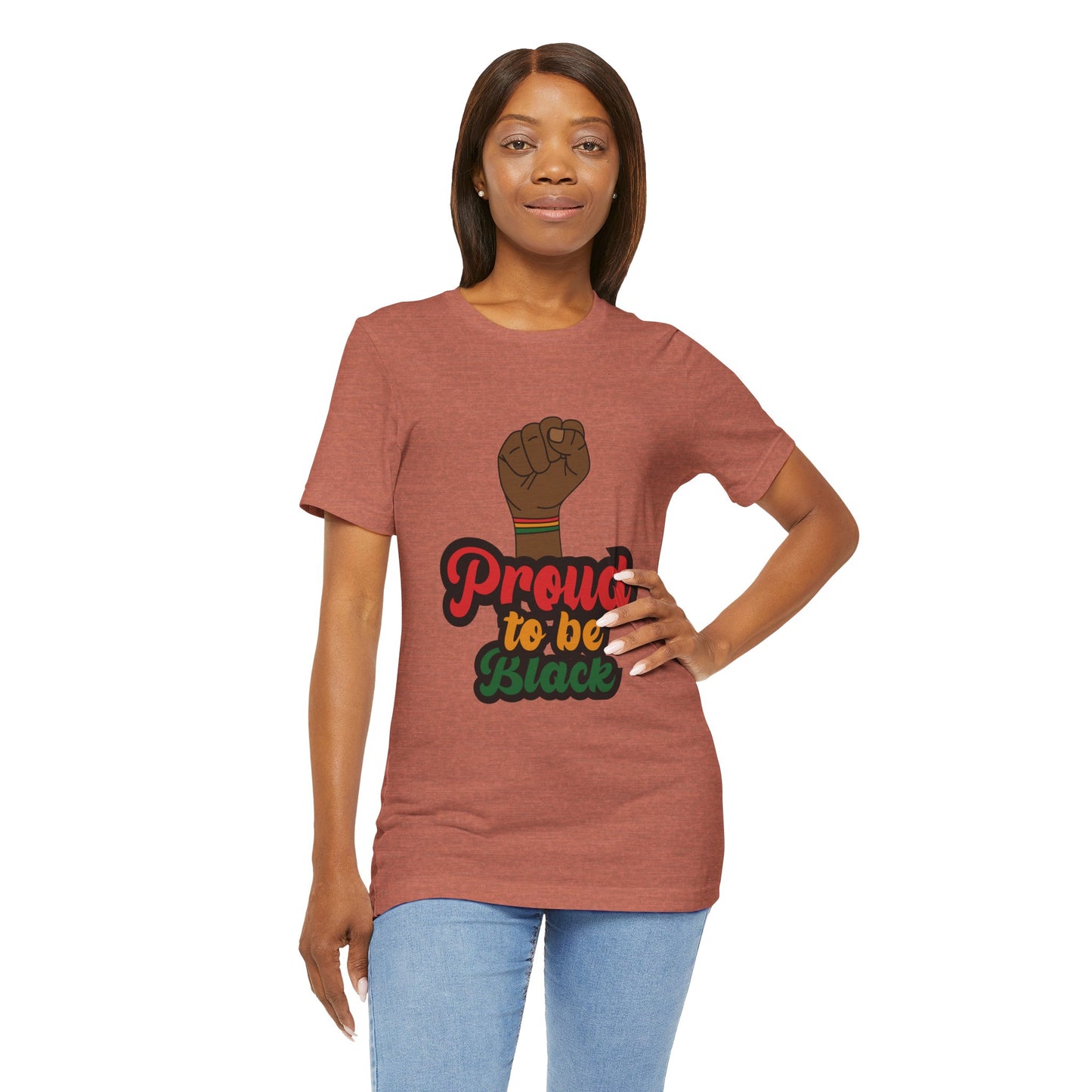 Martin Luther King Jr. - "Proud to Be Black" T-Shirt