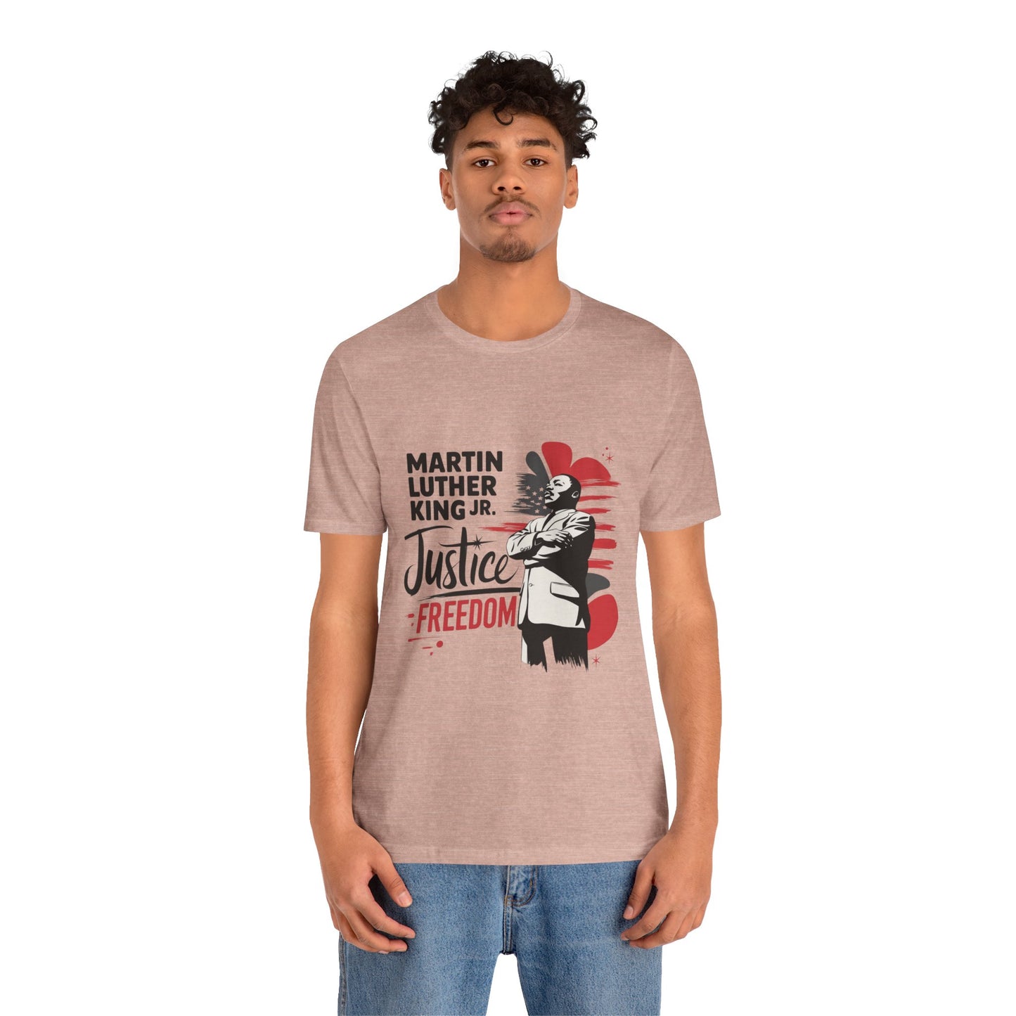 Martin Luther King Jr. - Equality, Justice, Freedom T-Shirt v3