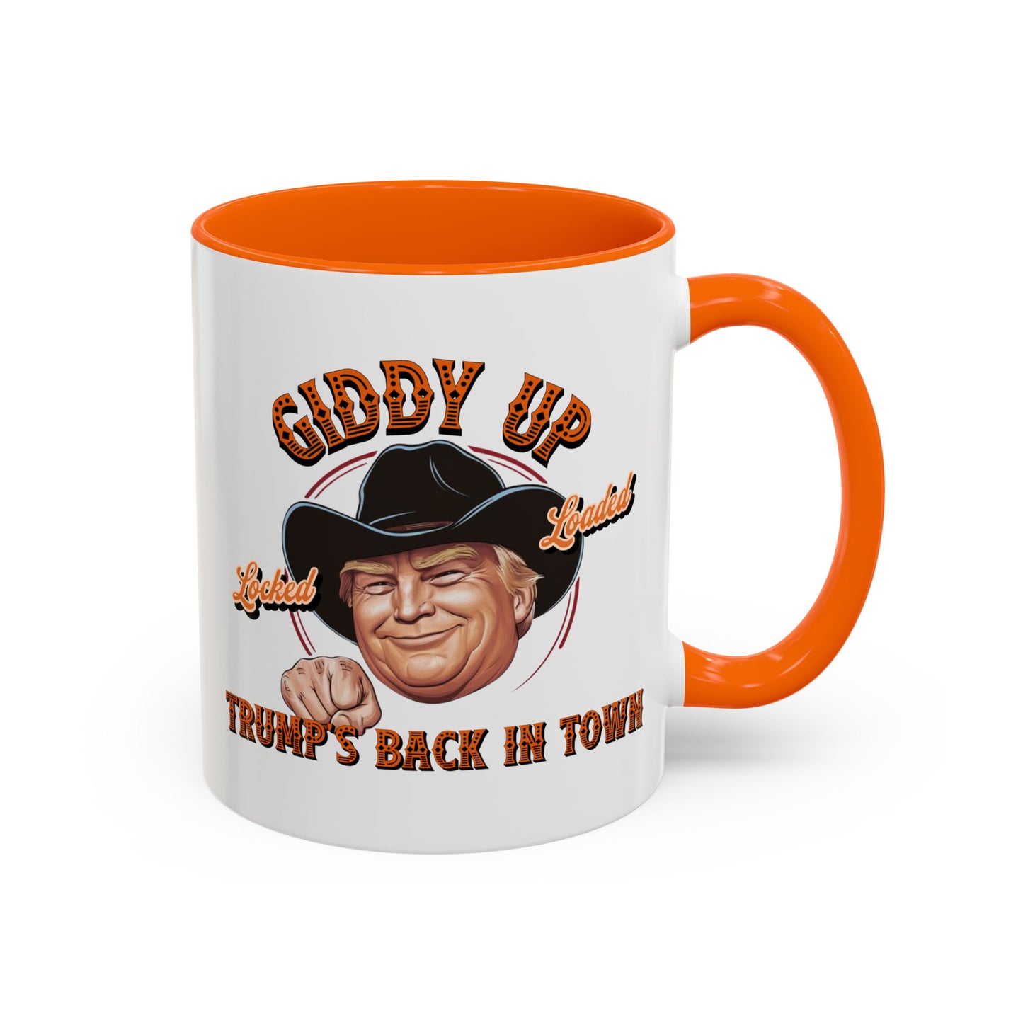 Giddy Up! Trump’s Back in Town Mug