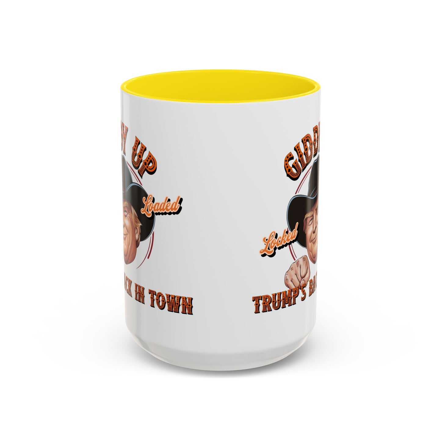 Giddy Up! Trump’s Back in Town Mug