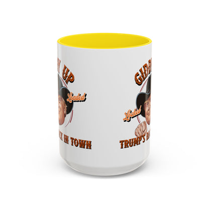 Giddy Up! Trump’s Back in Town Mug