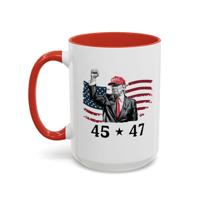 45 47 Trump Statement Mug