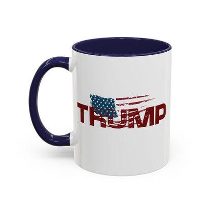 US Flag Trump Mug
