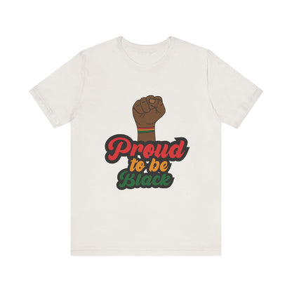 Martin Luther King Jr. - "Proud to Be Black" T-Shirt