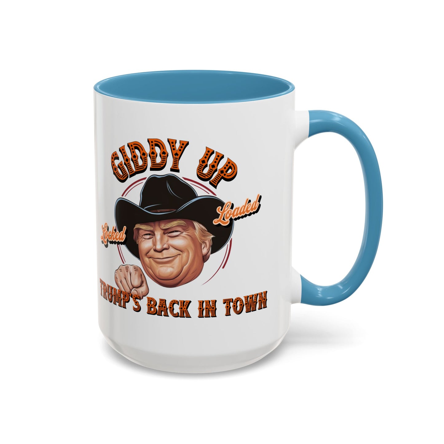 Giddy Up! Trump’s Back in Town Mug