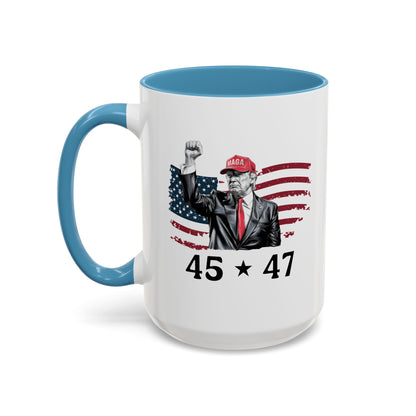 45 47 Trump Statement Mug