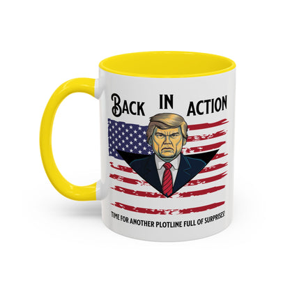 Back in Action Trump Mug