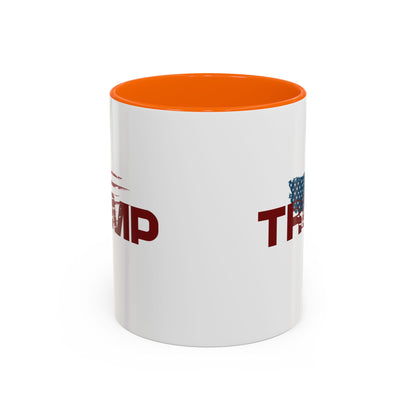 US Flag Trump Mug