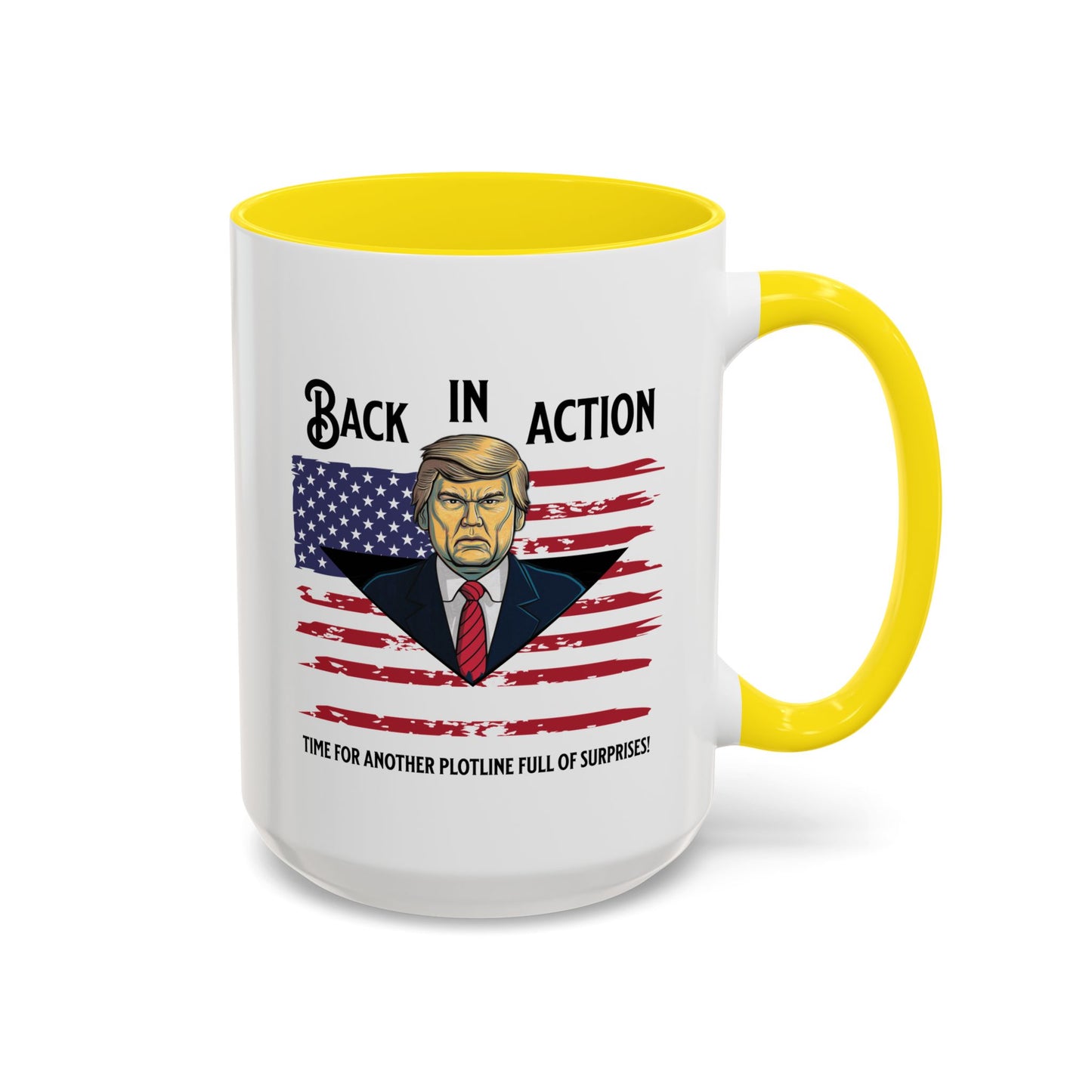 Back in Action Trump Mug