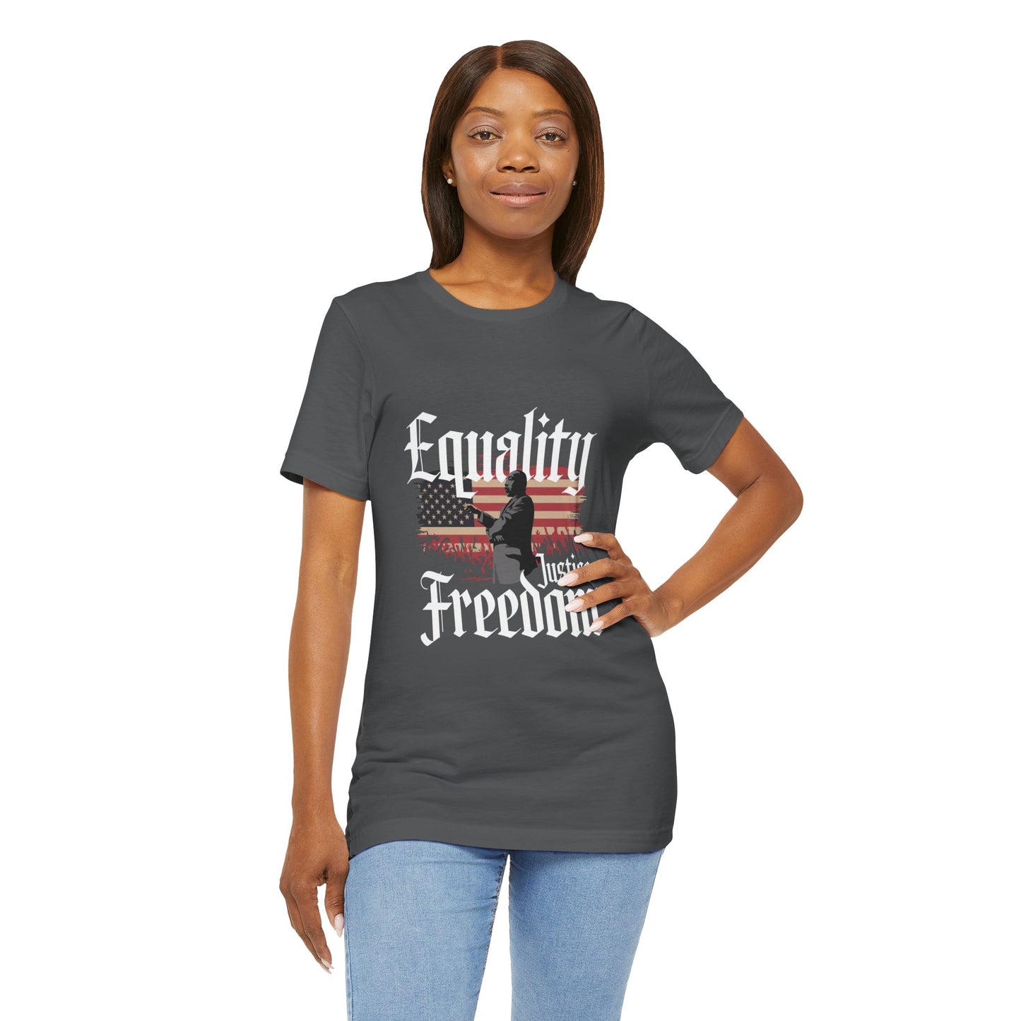 Martin Luther King Jr. - Equality, Justice, Freedom T-Shirt