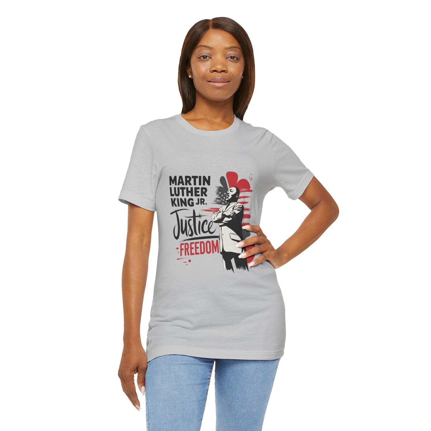 Martin Luther King Jr. - Equality, Justice, Freedom T-Shirt v3