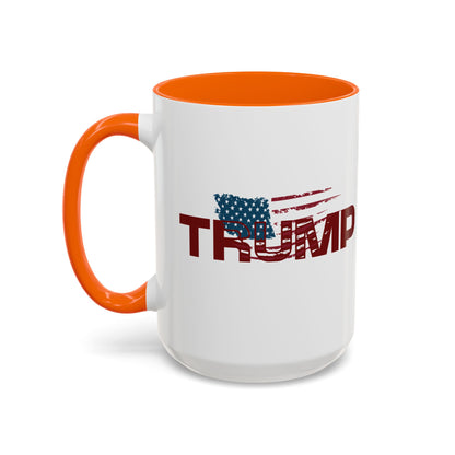 US Flag Trump Mug