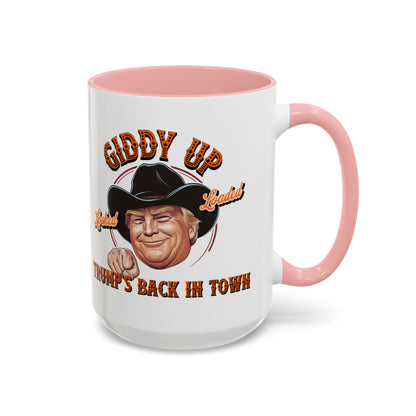 Giddy Up! Trump’s Back in Town Mug