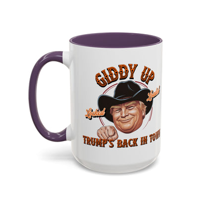 Giddy Up! Trump’s Back in Town Mug