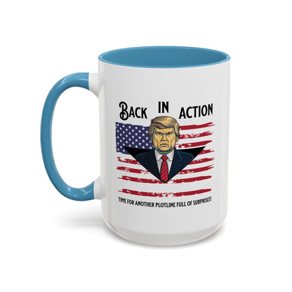 Back in Action Trump Mug