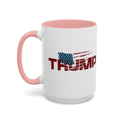 US Flag Trump Mug