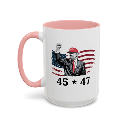 45 47 Trump Statement Mug