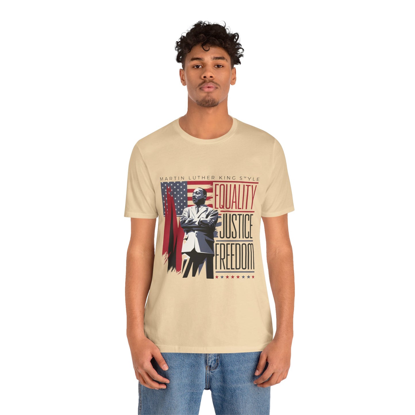 Martin Luther King Jr. - Equality, Justice, Freedom T-Shirt v2