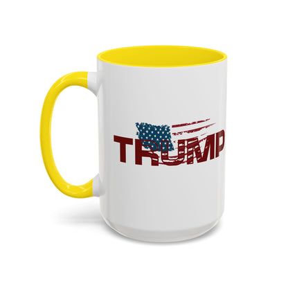 US Flag Trump Mug