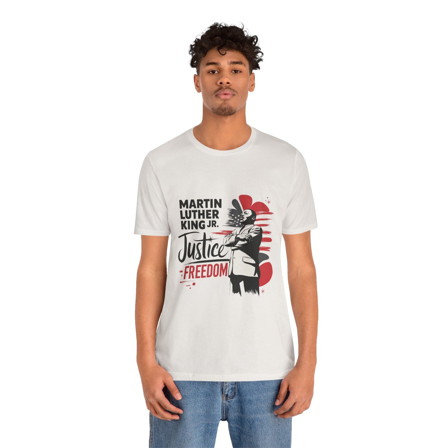 Martin Luther King Jr. - Equality, Justice, Freedom T-Shirt v3