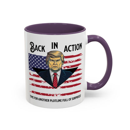 Back in Action Trump Mug