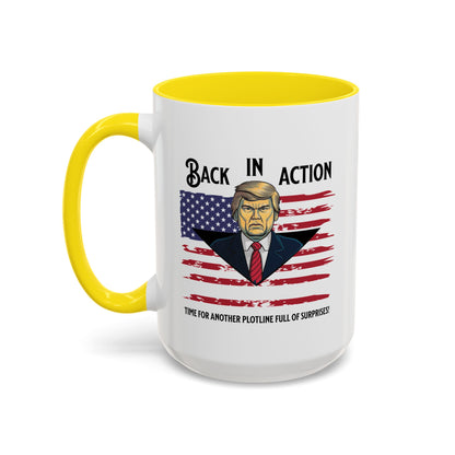 Back in Action Trump Mug