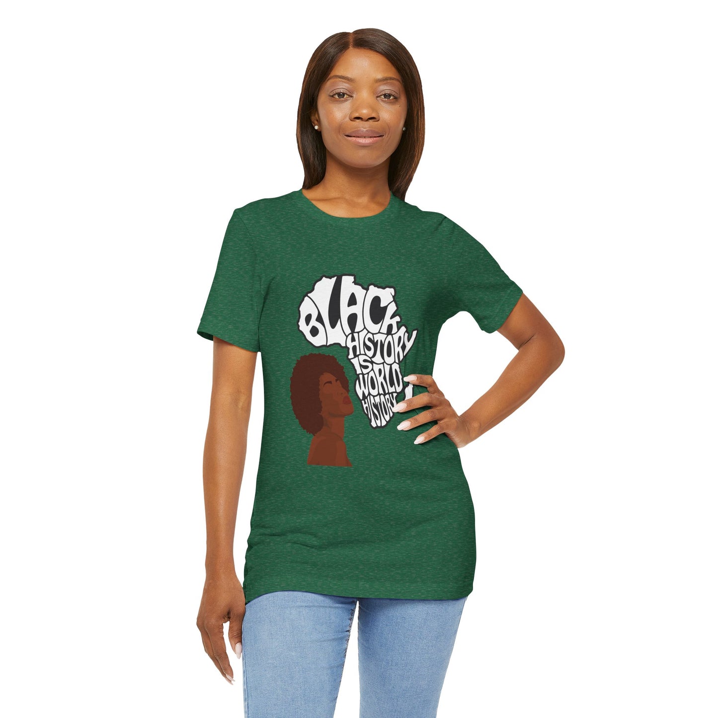 Martin Luther King Jr. - "Black History is World History" T-Shirt