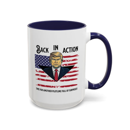 Back in Action Trump Mug