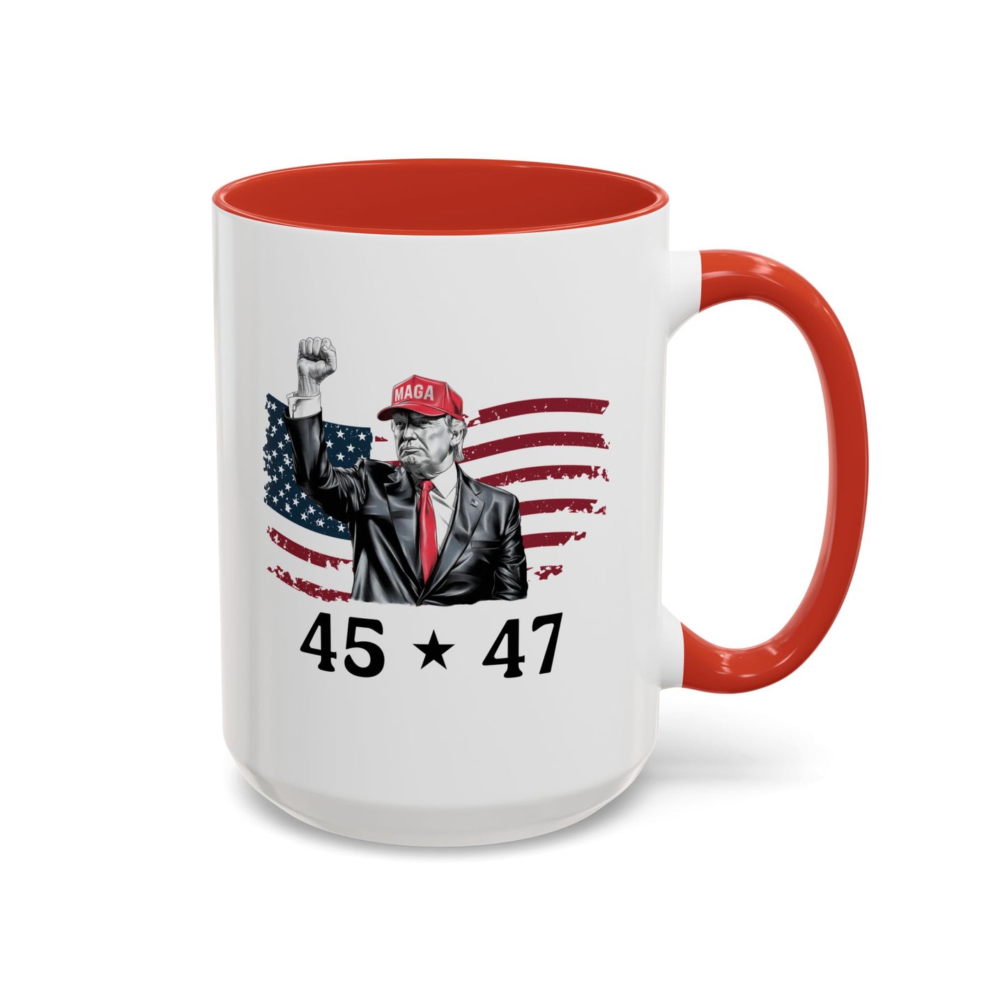 45 47 Trump Statement Mug