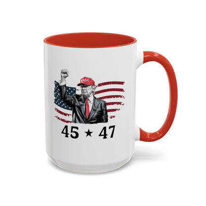 45 47 Trump Statement Mug