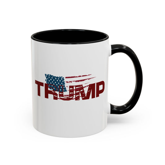 US Flag Trump Mug